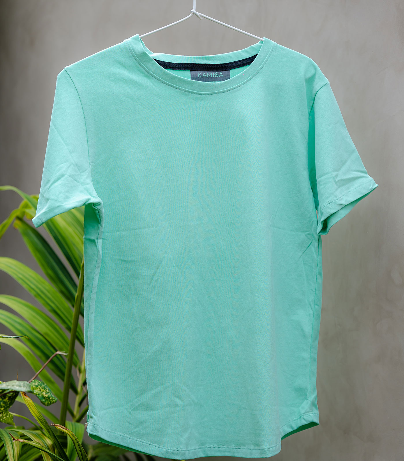 Kola Curved Hem T-Shirt | Men's Basics | Kola Kamisa Curved
